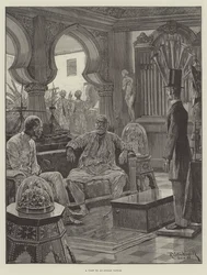 Visite à un Nawab indien
